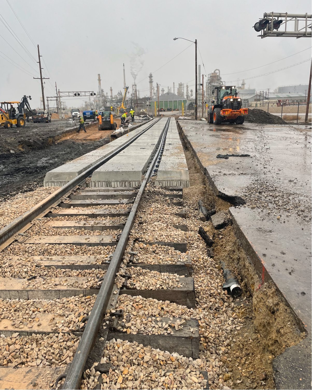 Mining & Aggregates — Railroad services