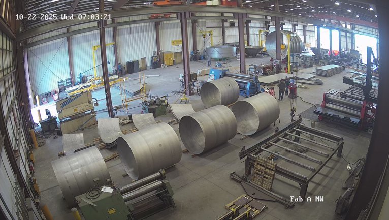 Mining & Aggregates — Tank fabrication and erection