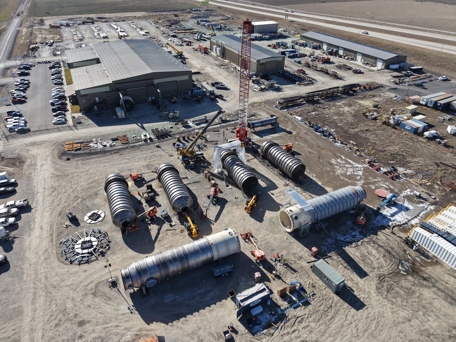 Mining & Aggregates — Tank fabrication and erection