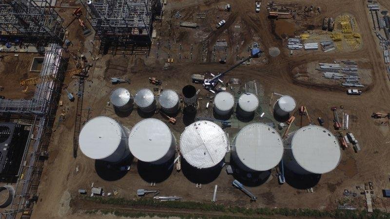 Oil, Gas & Chemical — Tank fabrication and erection