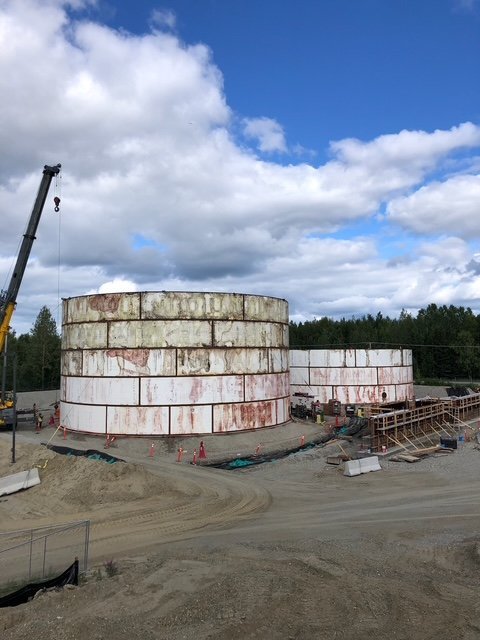 Water & Other — Tank fabrication and erection